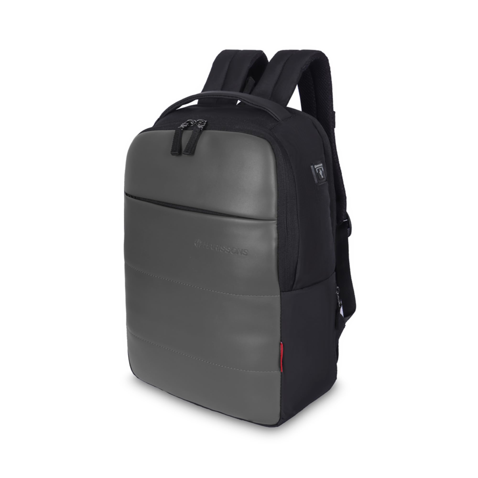 Zenith 16L Compact Vegan Leather Laptop Backpack for Men & Women | External USB Port with Internal Bottle Pocket & Side Pockets-image-49