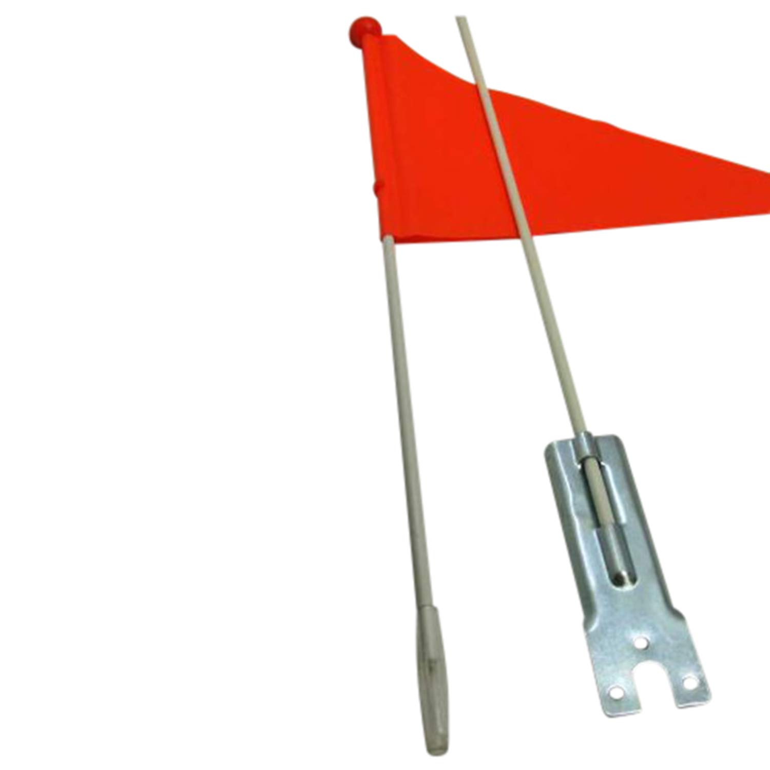 Land-Haus-Shop Kinderfahrradfahne 1,60 m, Kinder Sicherheits Fahrrad Fahne Flagge Wimpel,orange (LHS) Sport & Freizeit