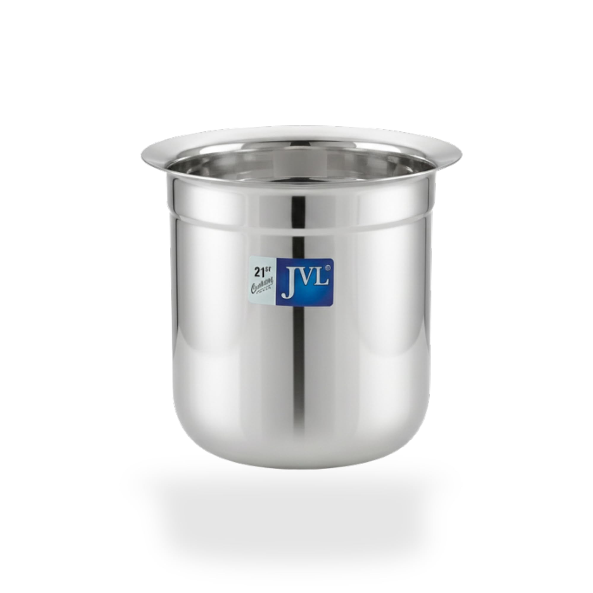 JVL Classicware Stainless Steel Gunj Multi-Purpose Storage & Serving Container with Spill-Free Pouring, Mirror Finish, Ideal Vessel for Milk, Rasam, Juices, Snacks & Cooked Food - 900 ml-image-35