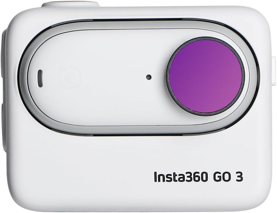 Coyktonty Lens Filter for Insta360 GO 3/GO 2, ND4 8 16 32 MCUV CPL ND Filters Sets for Insta360 Go 3 Camera Accessories (UV+CPL+ND4+ND8+ND16+ND32)