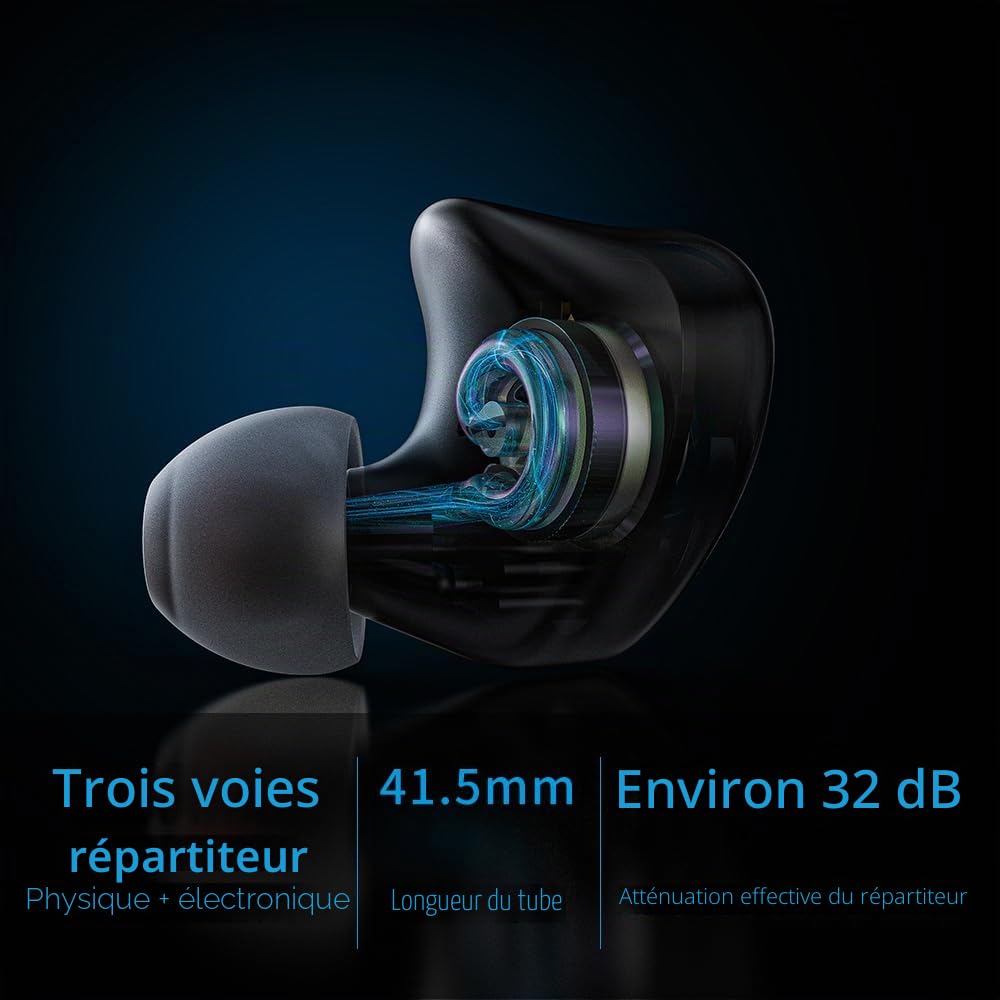 Casque Fiio FH3 Noir