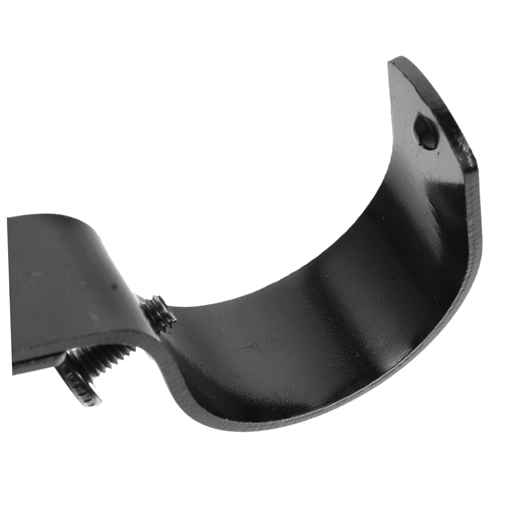 ABOOFAN 8 Pièces Support de Tringle à Rideau Support Rideaux Support Tringle Rideaux Support Tringle a Rideaux Support Tringle à Rideaux Coup Unique Brancher Poteau Lourd Support en Fer