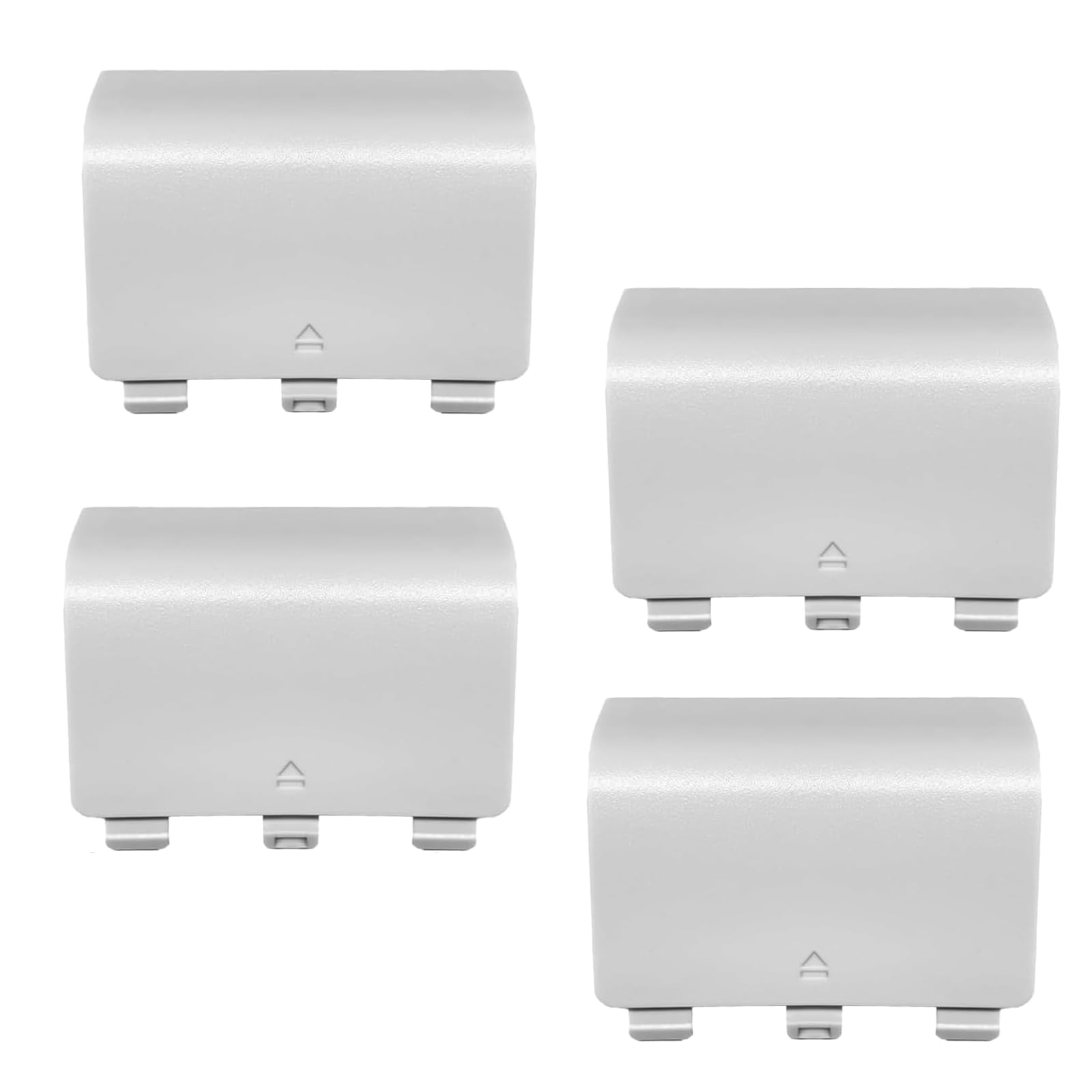 4 Pack Battery Cover for Xbox Series X/S Controller Cover[NOT for Xbox One &amp; One X/S] Battery Back Cover for Xbox Series X/S Controller(White)