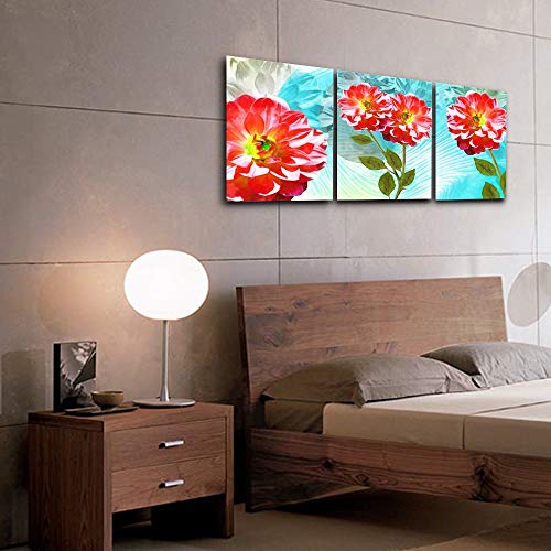 Floraison fleur affiches impressions triptyque haut de gamme style chic - 6