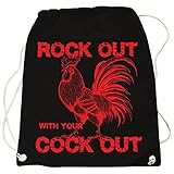 Spass kostet Rucksack ROCK OUT with your Cock out