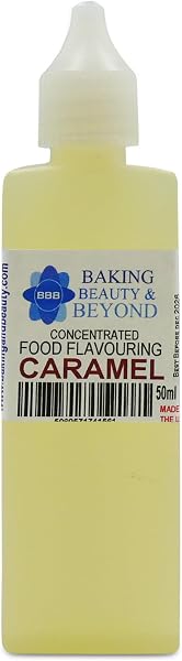 Baking Beauty and Beyond Concentrated Food Flavouring - Caramel (50ml) - 1