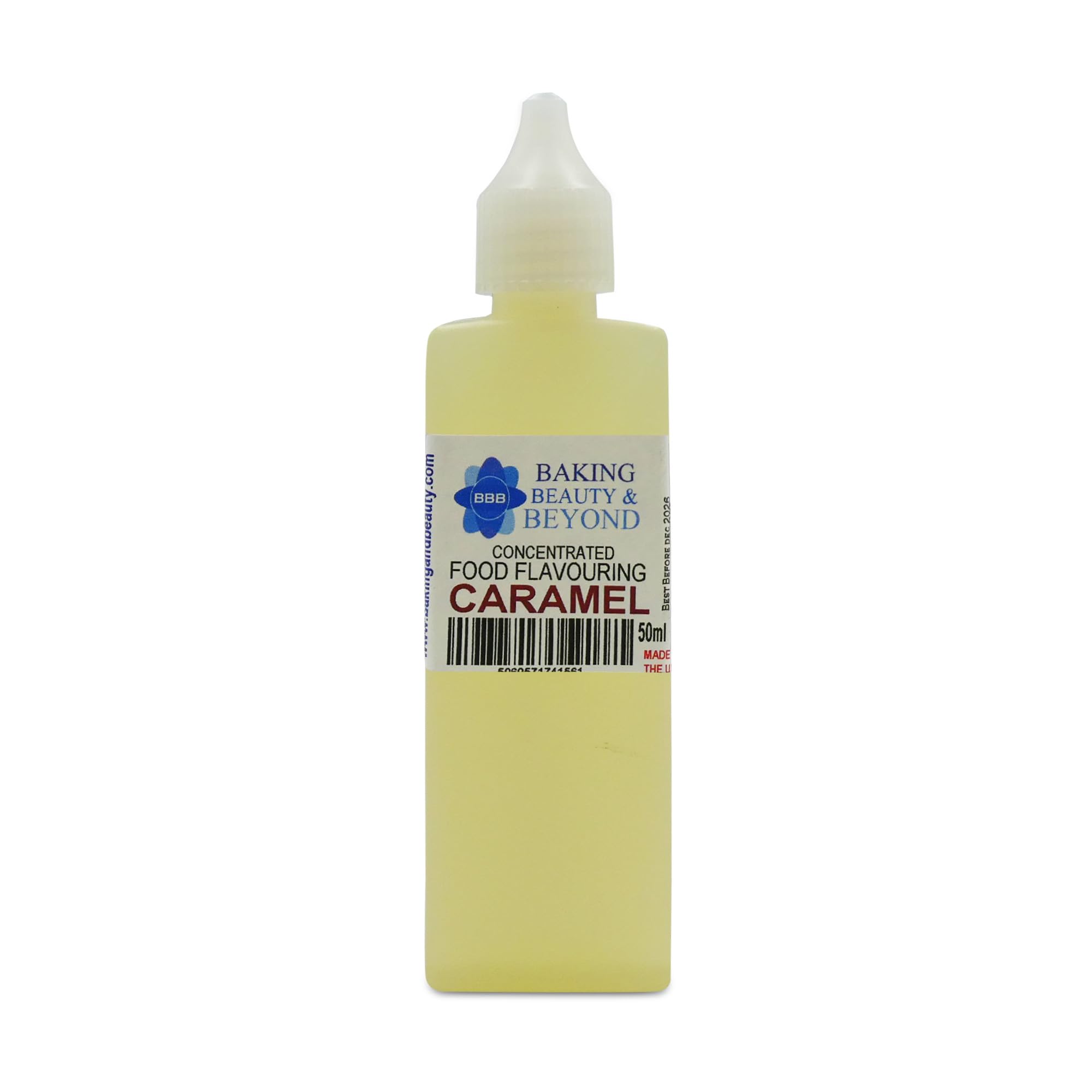 Baking Beauty and Beyond Concentrated Food Flavouring - Caramel (50ml)