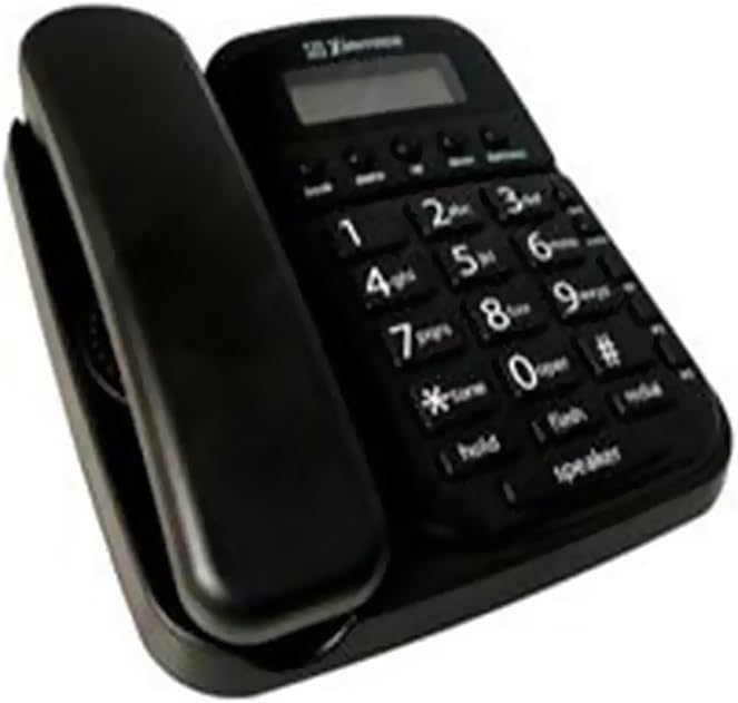 Southern Telecom EM2646BK Big Button Caller ID Deskphone