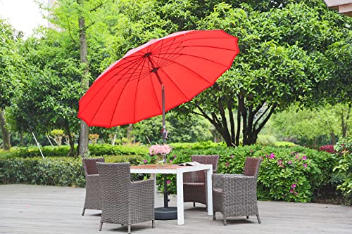 Angel Living Ombrello Inclinato in Alluminio da