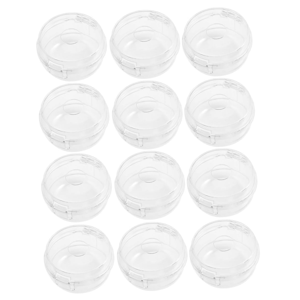 IWOWHERO 12pcs Stove Knob Covers Baby Proof Gas Stove Safety Guard Easy Install Pp Material Prevent Child Accidents
