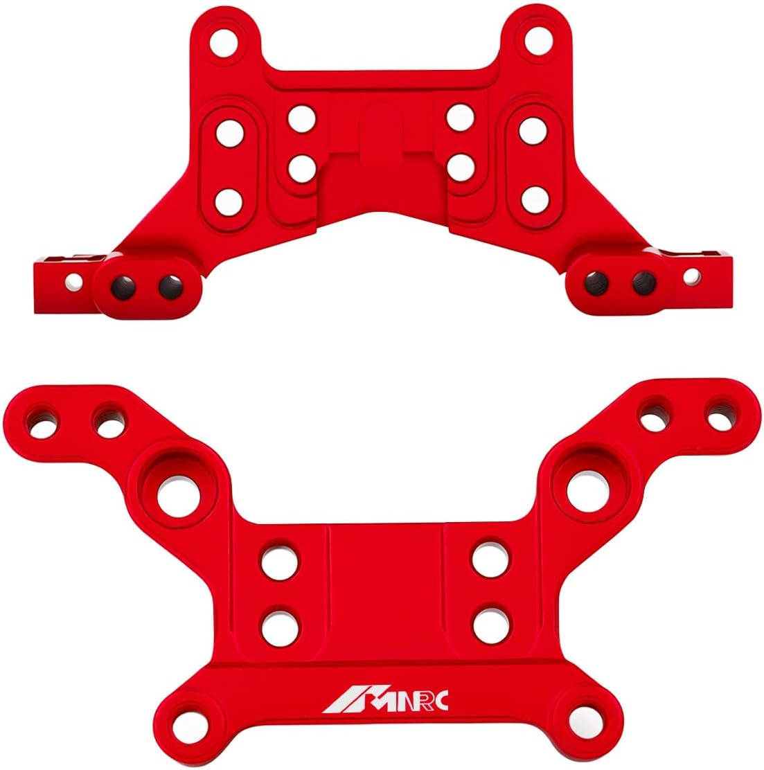 Alum Front Rear Shock Tower Mount Kit for 1/16 H16BM H16PL H16GT H16DR 16207 16208 16209 16210 Series Upgrades Part Red