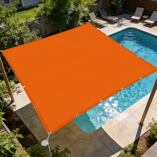 Voile d'ombrage orange 1.5x6m imperméable et toile robuste de terrasse - 2