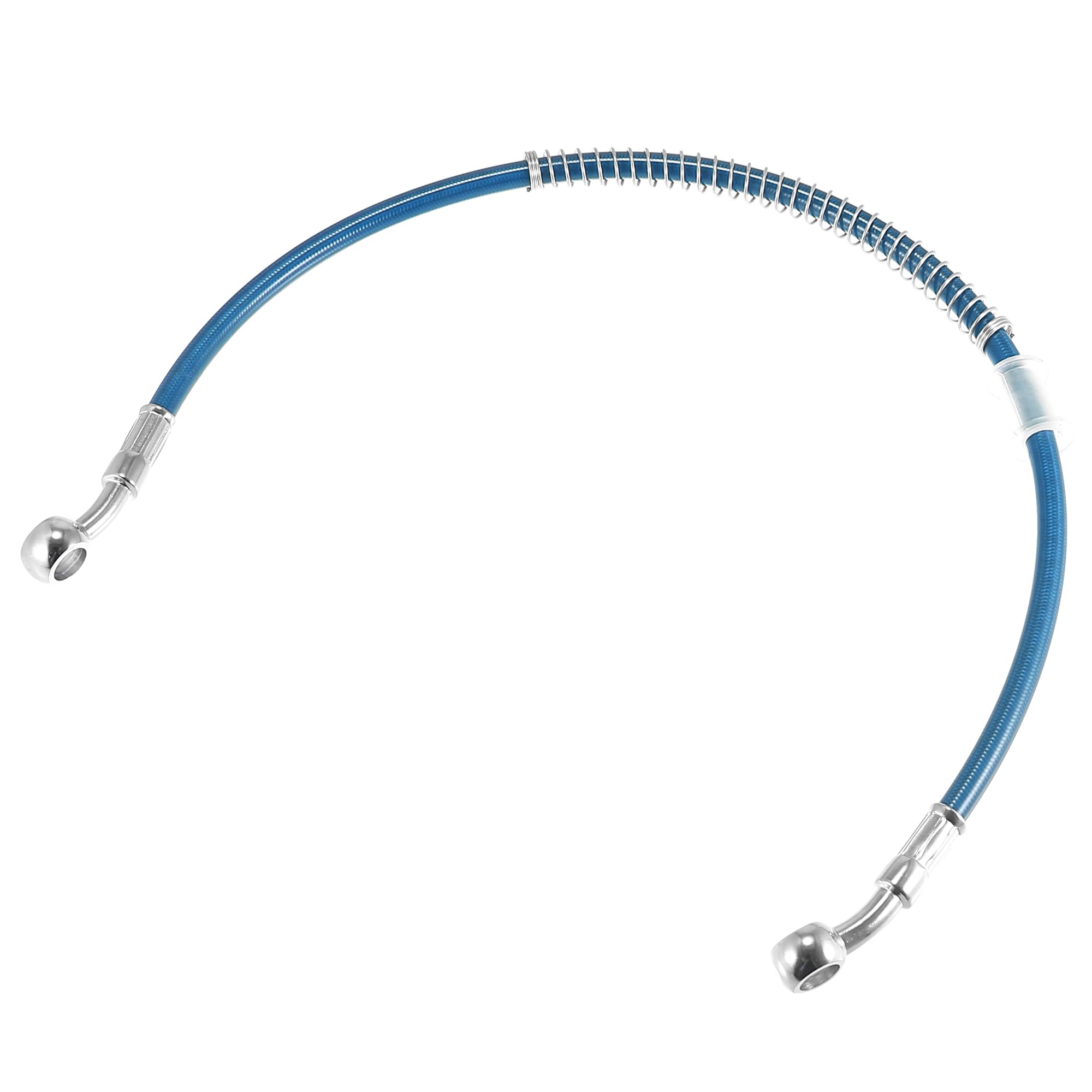 Manguera de freno hidráulico moto acero inoxidable azul para recambio 7