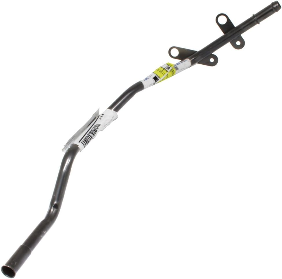 Ford F65z18663fb Tube - Heater Water Oem Black Metal Heating Hose