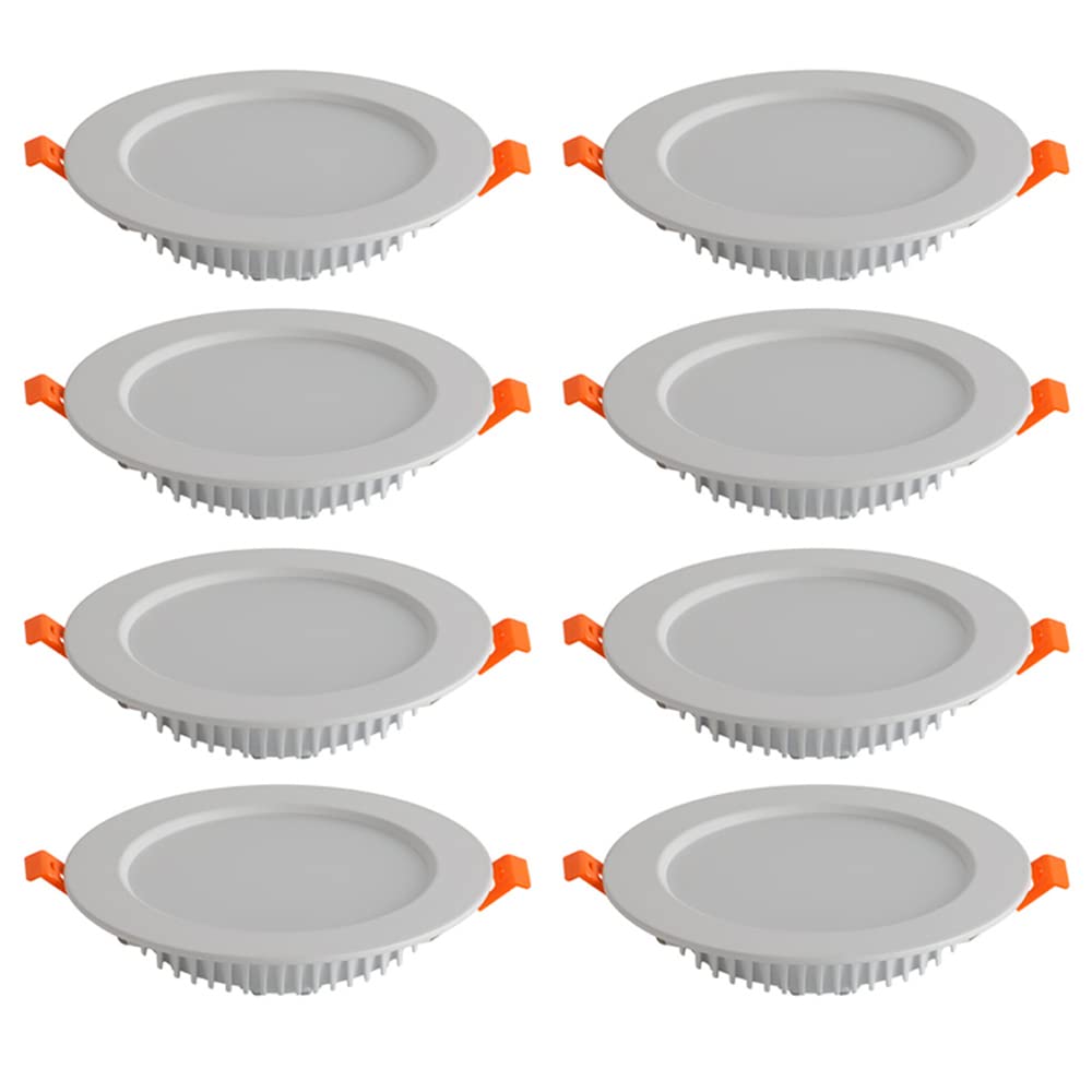 Spot LED encastrable plafonnier directionnel 9W sans canule pour faux plafond fin