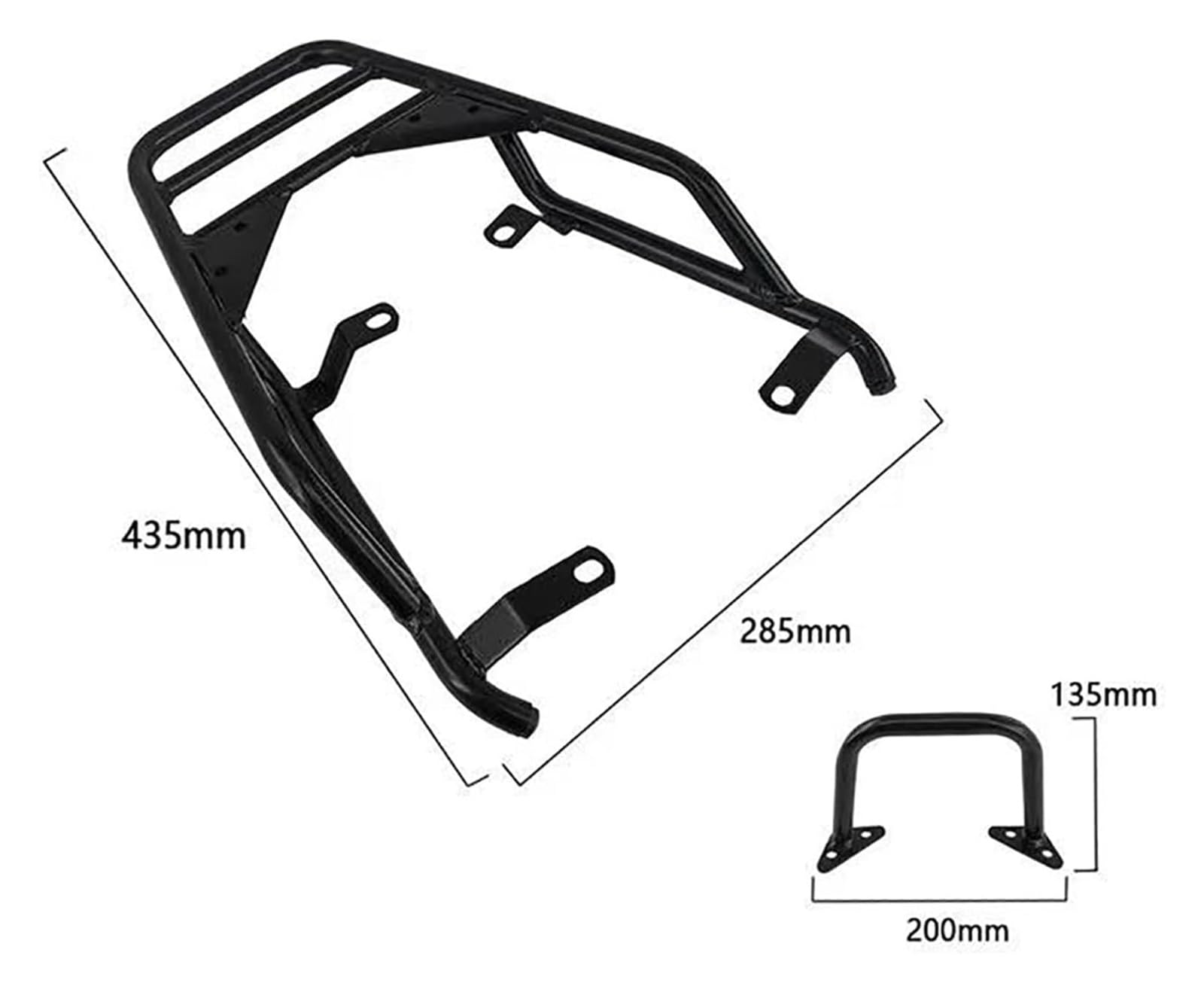 para BMW R Nine T NineT 2014 2015 2016 2017 2018 2019 2020 Portaequipajes Trasero para Asiento De Motocicleta con Empuñadura Portapacchi Moto