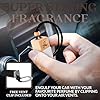 Afgan Oud Car Air Freshener for Men with Vent Clip | Automotive Air Freshener with Afgan Oud Fragrance | Odour Eliminating Car Air Fresheners by Perfa #5