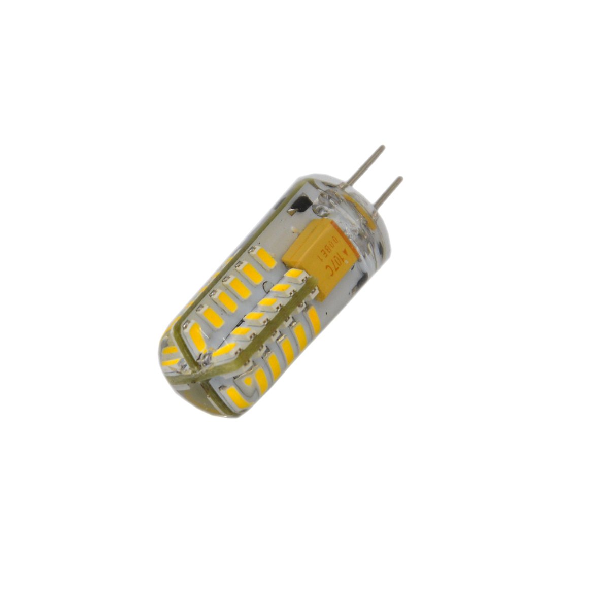 10 Pezzi Lampadina LED Smd Bianco Caldo Gradi Fascio Luminoso Risparmio Energetico senza Radiazione Nociva Facile Installazione Sostituzione Pratica