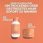 Wella Invigo Nutri Enrich Shampoo – nährendes Feuchtigkeitsshampoo für trockene & strapazierte Haare – mit Goji-Beeren & Vitaminen – glättend & intensiv pflegend – Bild 4