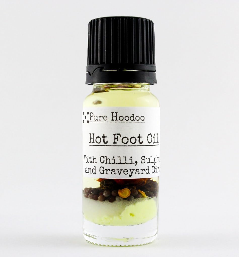 Hot Foot Oil 10ml - Used in Spells to Drive Away or Banish Unwanted People