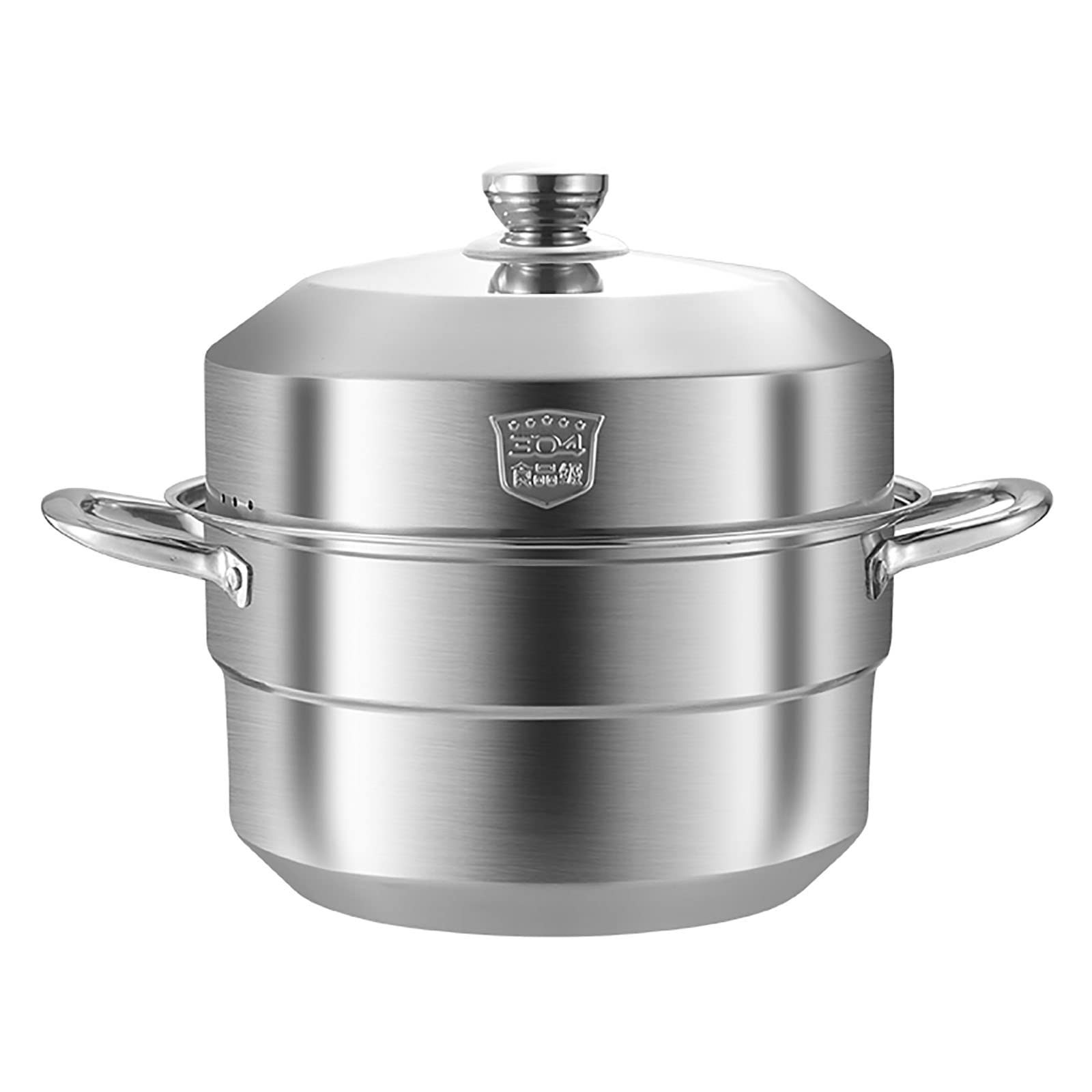 Dampfgartopf/Suppentopf/Edelstahl 304 In Lebensmittelqualität,Einteiliger Energiesammeltopfboden,Gedämpfte Meeresfrüchte,Hühnersuppe,Brei