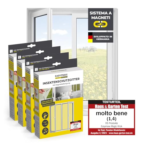 EASYmaxx Fenster-Fliegengitter Magic Click
