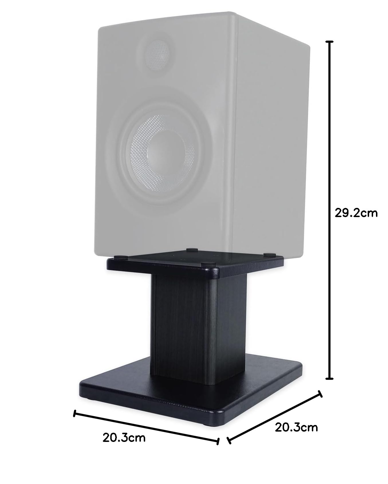 PreSonus Eris Studio 5 Aktive Monitor-Box Lautsprecher 1 Paar + keepdrum Boxenständer