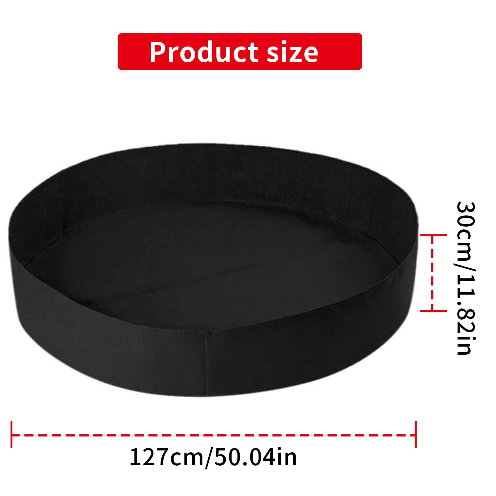 Sacco Per La Coltivazione Di Piante, Sacchi Per La Crescita Delle Piante, Sacchi Per La Semina Nero 60x60x30 87758288