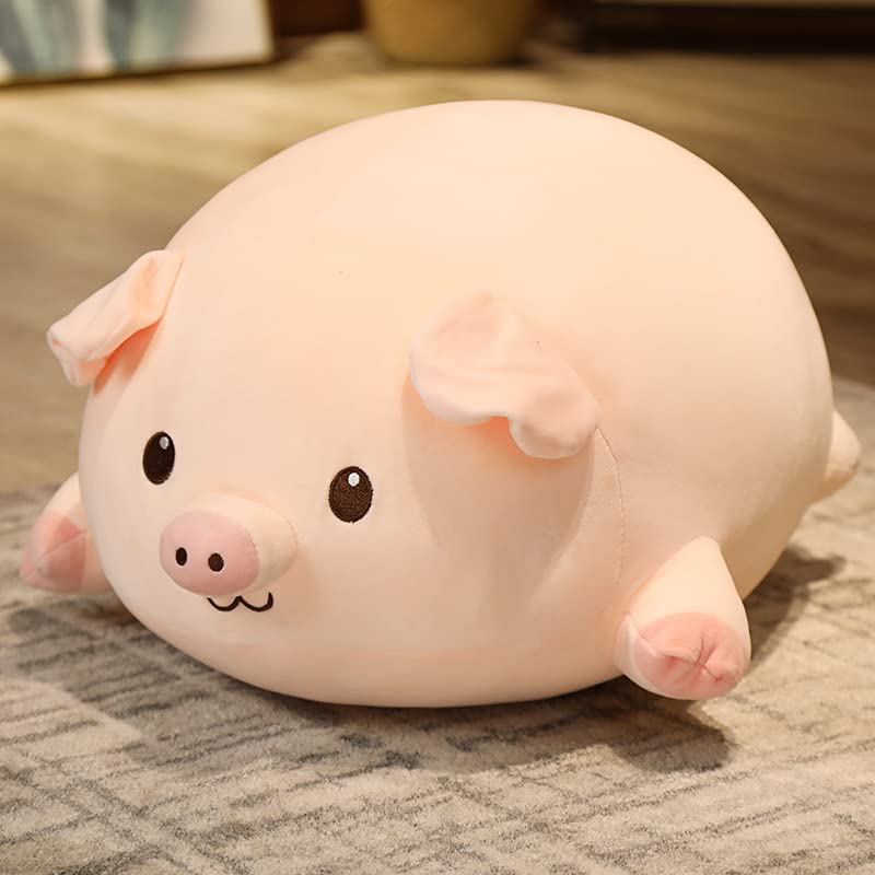 Simpatico Fumetto Maiale Peluche Giocattolo Kawaii Rosa Maiale Cuscino Peluche Animali Di Peluche Cuscino Bambola Per I Bambini Compleanno Regalo Di Natale 75 cm Rosa