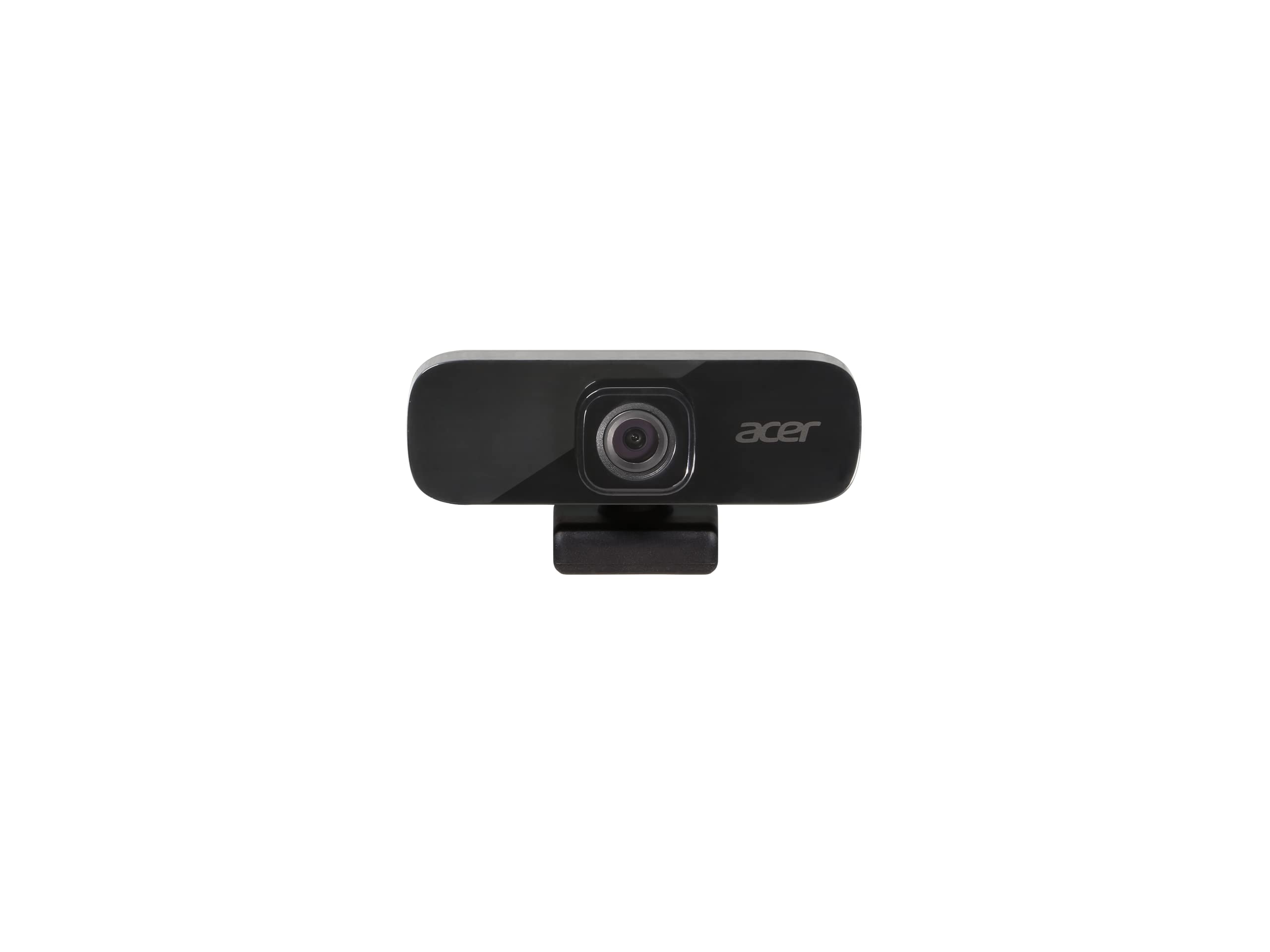 Acer FHD Conference Webcam, Webcam PC con Microfono, Risoluzione Full HD da 2 MP, Audio Digitale, Rotazione 360 gradi, Cavo USB, Nero (Confezione da 2)