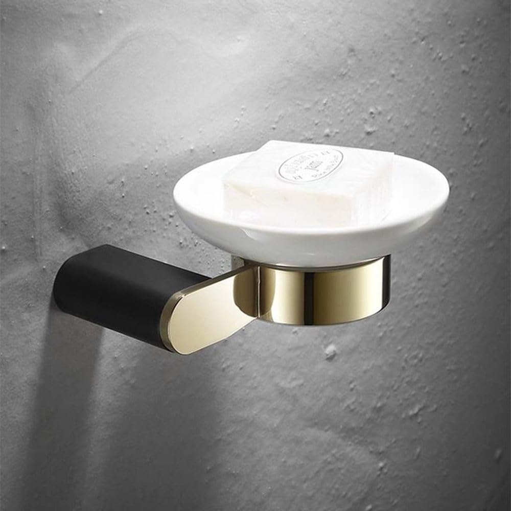 Ensemble quincaillerie de salle de bain robuste avec porte-savon