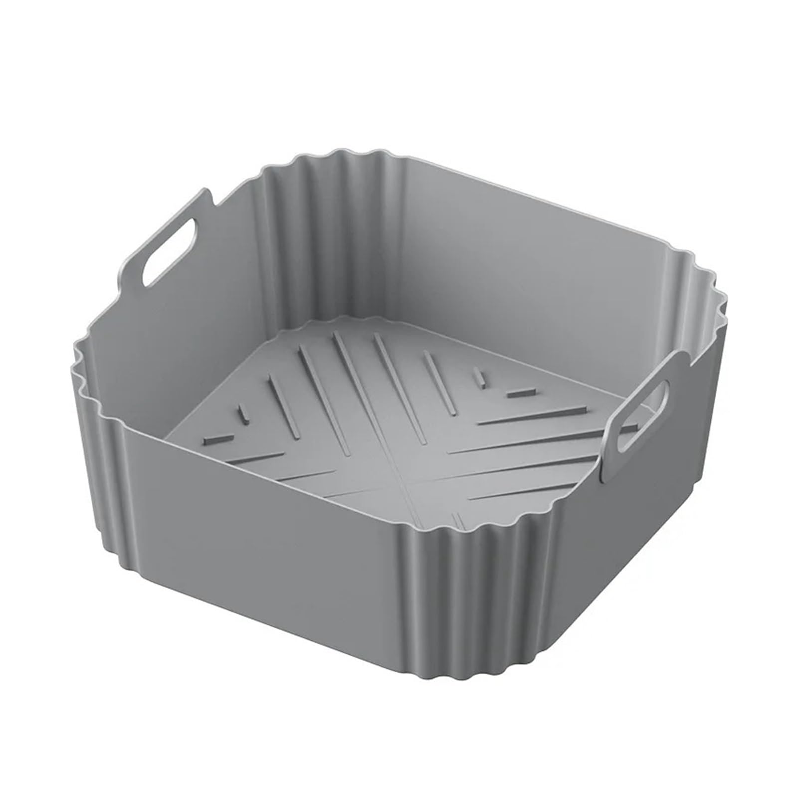 Moule carré en silicone gris pour friteuse sans huile Ninja AF180
