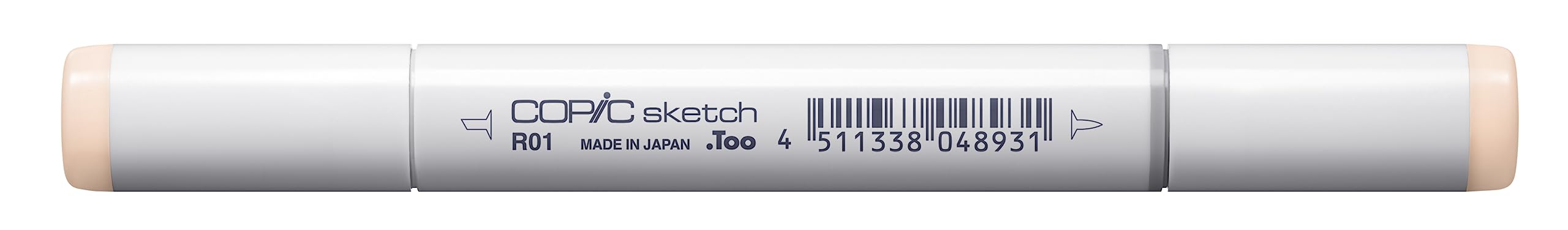 COPIC Sketch Coloured Marker Pen - (R-01) Pinkish Vanilla, For Art & Crafts, Colouring, Graphics, Highlighter, Design, Anime, Professional & Beginners, Art Supplies & Colouring Books