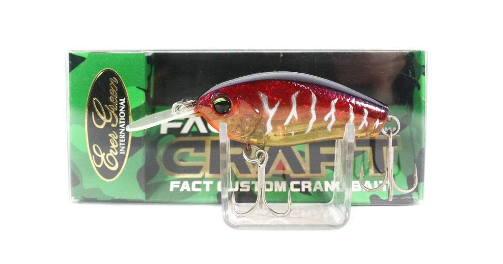 Evergreen FACT Craft Crankbait, 1.9 inches (4.7 cm), 0.2 oz (6.5 g), Prespawn Dynamite #19