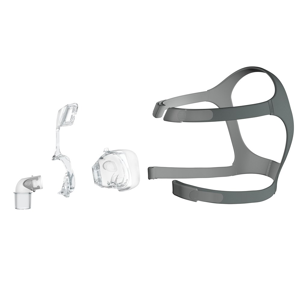 Resmed Mirage Fx Wide Frame - Struttura sottile e leggera per un campo visivo chiaro e la stabilità della maschera - Tempo di sostituzione consigliato: 3 mesi