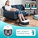 ECARBME Foot Spa Bath Massager with Heat, Foot Bath with 22 Massage Rollers, Temperature Control, Jets, Bubbles, Epsom Salt and Vibration, Foot Soaking Tub for Relaxation - Grey