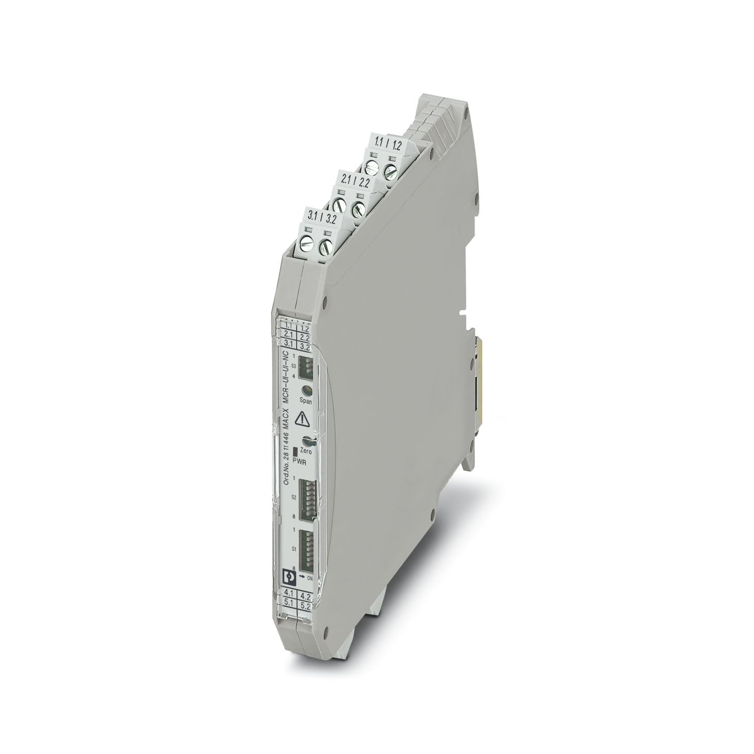 MACX MCR-UI-UI-NC=2811446,Isolation Amplifier,Configurable Three-Terminal Isolation Amplifier with Safe Electrical Isolation,24V,Bridge Power Supply,Original Packaging,Never Used,in Stock,Ship Now.