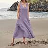 Vestido-sin-Mangas-de-algodon-y-Lino-para-Mujer-Vestidos-de-Cuello-Redondo-con-Bolsillo-de-Color-solido-de-Verano-Vestido-de-Verano-de-Playa-comodo-Elegante-y-Holgado