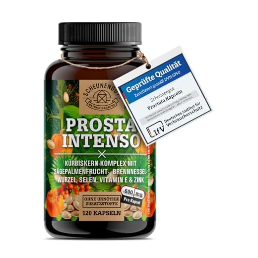 Listerine Mundspülung antibakteriell, Total Care Zahn-Schutz, Mundwasser 6-in-1, gegen Karies, für starke Zähne, 600ml 5 PROSTA INTENSO (Vegan) I Ideal: Prostata Kapseln mit Kürbiskern- & Sägepalmenextrakt + Brennnesselwurzel, Vitamin E, Zink & Selen I Hochdosiert & Laborgeprüft I 120 Kapseln I aus DE I SCHEUNENGUT®
