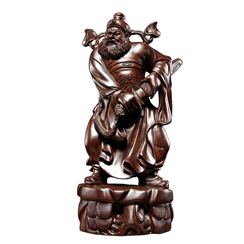 Amazon.co.jp: 鍾馗様【鍾馗・鎮宅聖君】厄除けの神 仏像 神像 鍾天師