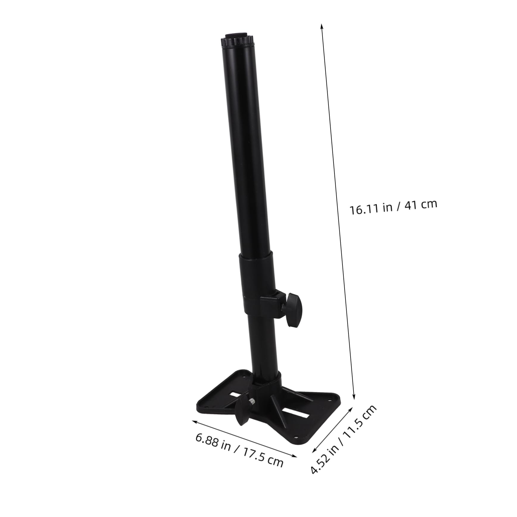 Soporte de Metal para Fregadero bajo Encimera Negro, Ajustable