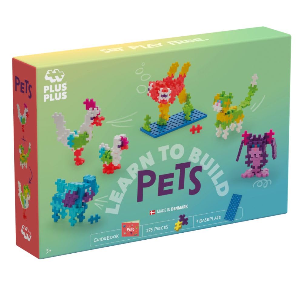 Amazon.com: PLUS PLUS - 275 Multi-coloured Building Bricks