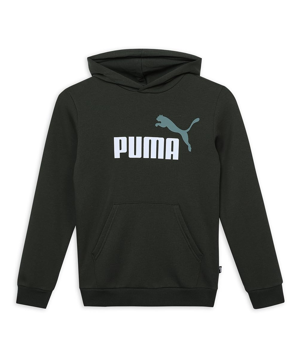 Buy Puma Boy's Cotton Hooded Regular Sweatshirt (586987_Green_5 Years-6  Years) at Amazon.in
