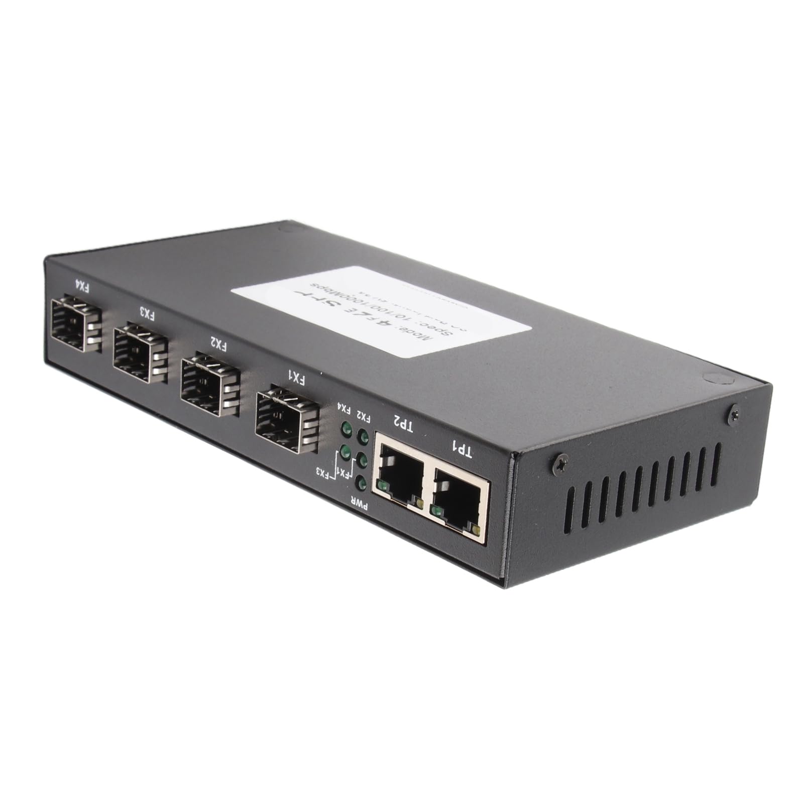 Interrupteur de Fibre Ethernet Mode Duplex Complet du Port RJ45 Efficace pour la connectivité Réseau Rapide, pour les Bureaux à Domicile