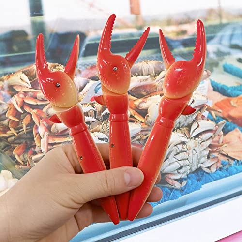 3 Pcs Funny Crab Claw Legs Pen Ballpoint Pens For Kids Children Students Kawaii School Stationery Supplies (Crab Feet-3) #TOP4