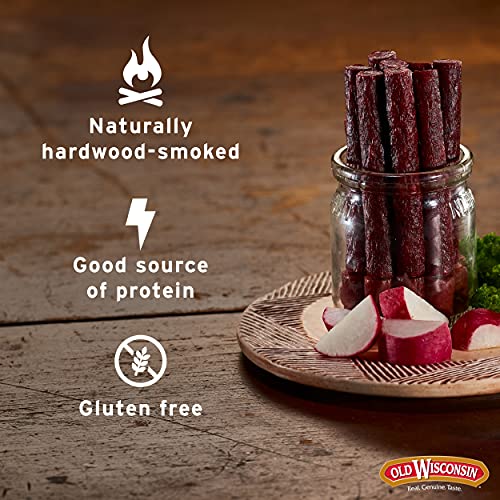 Old Wisconsin Fast Fuel High Protein Honey Brown Sugar Turkey Sticks, 144 Count #TOP2