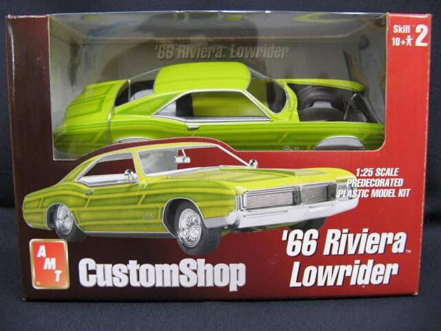 【ローチャリ付】AMT 66 リビエラ ローライダー 1/25 ローチャリ付】AMT 66 リビエラ ローライダー 1/25 - メルカリ