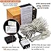 Twinkle Star 100 LED String Light for Wedding Party Bedroom,33 ft for Plug in String Lights 8 Modes Waterproof for Indoor Outdoor (*Warm White, 33 ft)