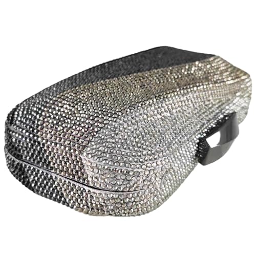 Image of Boutique De FGG Mini Rhinestone Clutch Purses for Women Formal, Luxury Crystal Clutch Evening Handbags, Party Dinner Purse