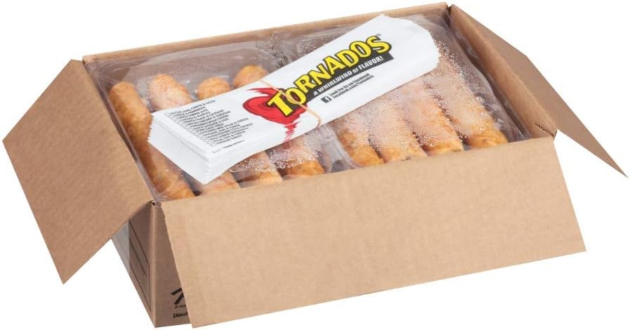 Ruiz El Monterey Sausage, Egg and Cheese Breakfast Tornado, 3 Ounce - 24 per case.